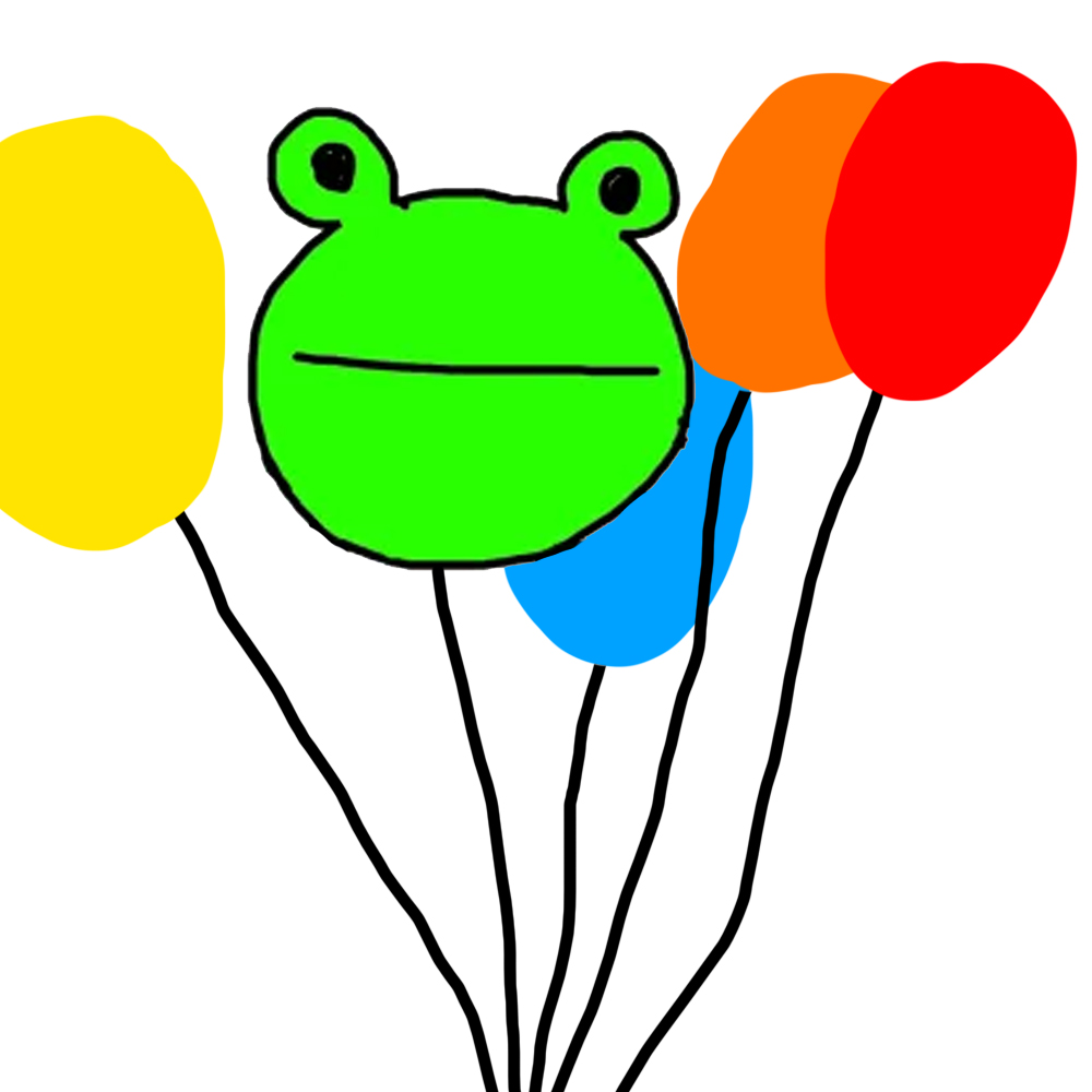 ROG memecoin meme artwork 16 - rog frog cryptocurrency community art