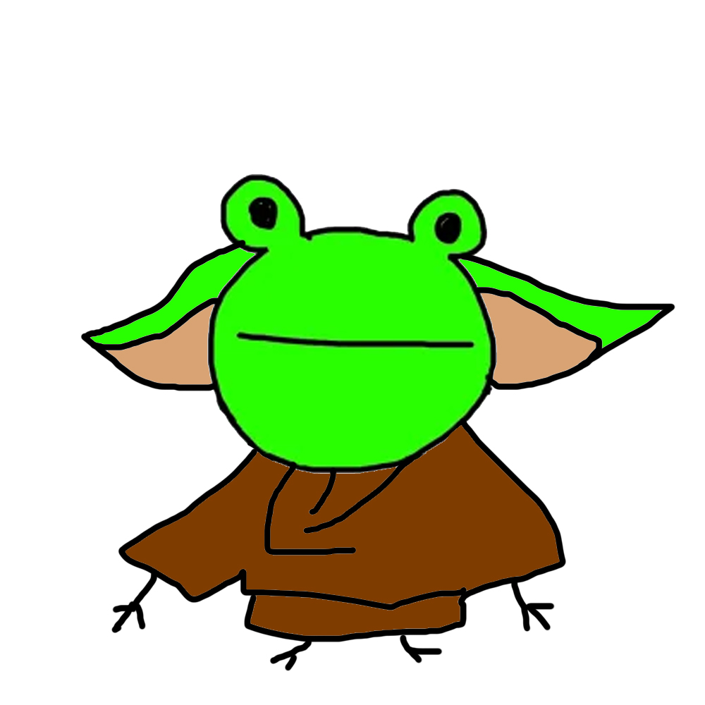 ROG memecoin meme artwork 18 - rog frog cryptocurrency community art