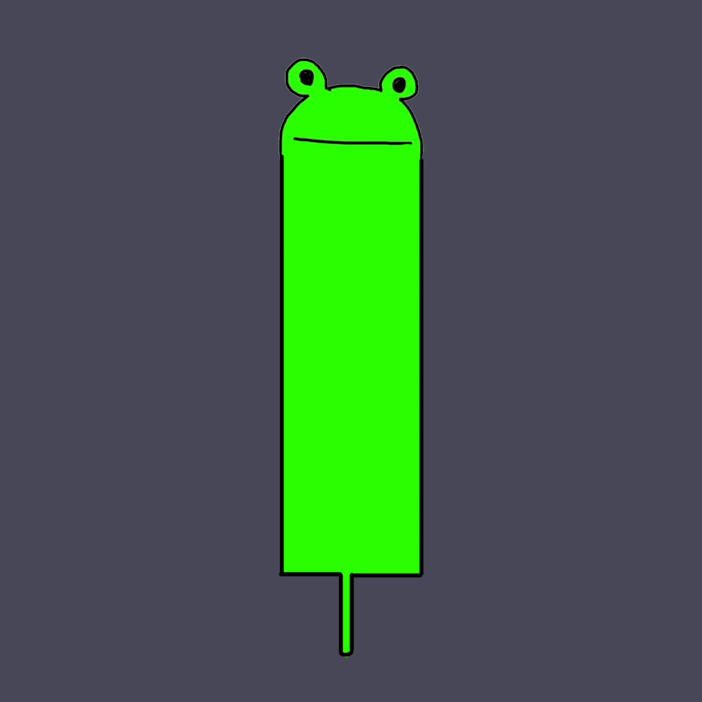 ROG memecoin meme artwork 19 - rog frog cryptocurrency community art