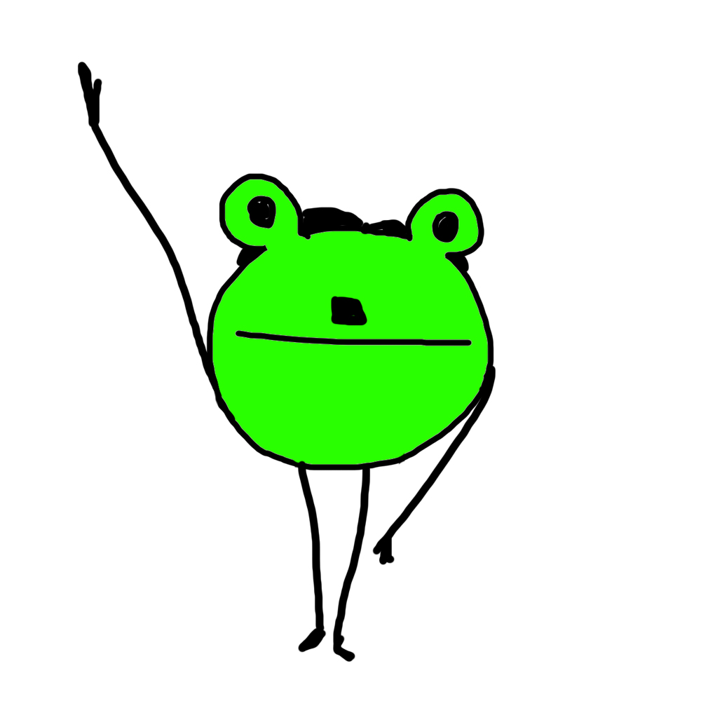ROG memecoin meme artwork 2 - rog frog cryptocurrency community art