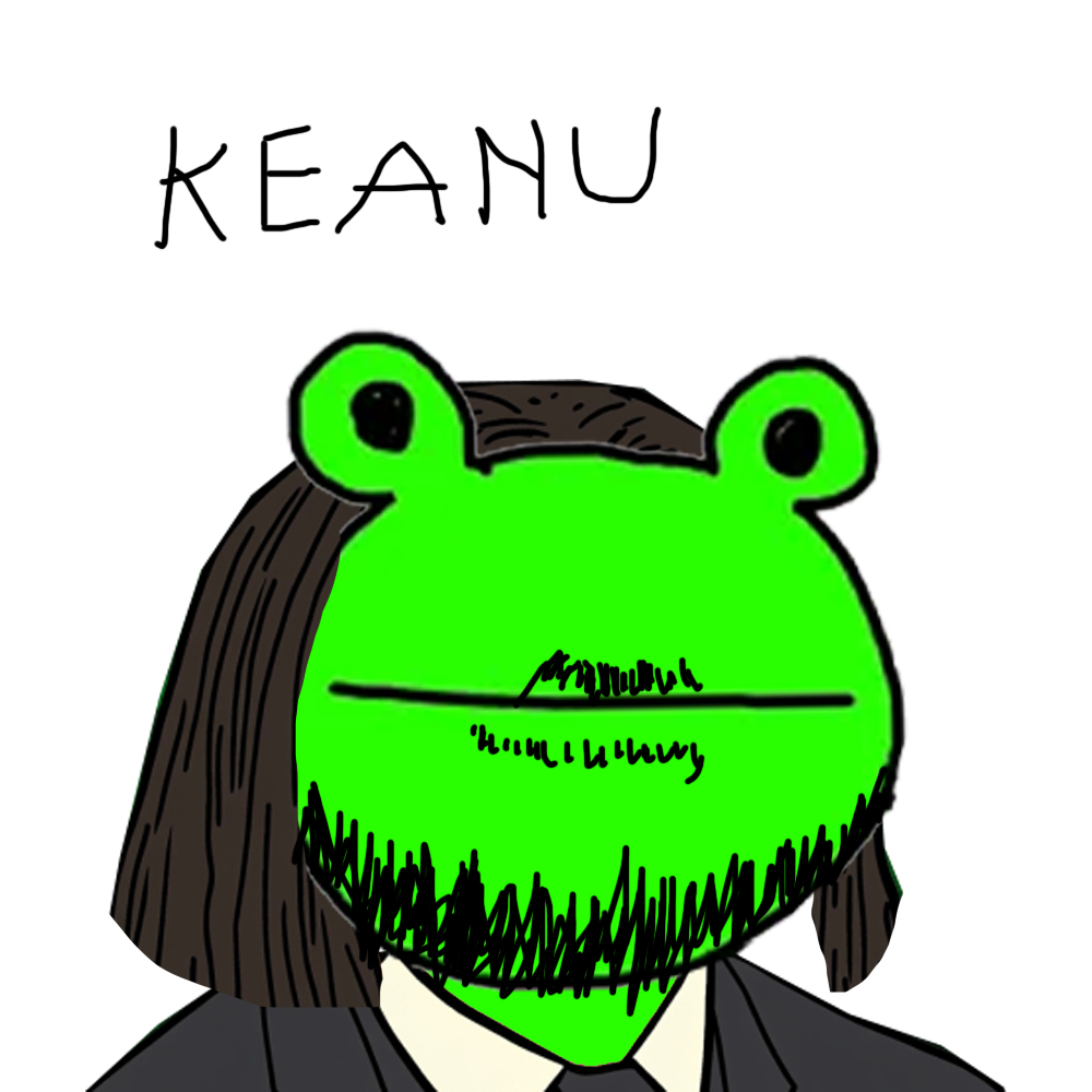 ROG memecoin meme artwork 20 - rog frog cryptocurrency community art