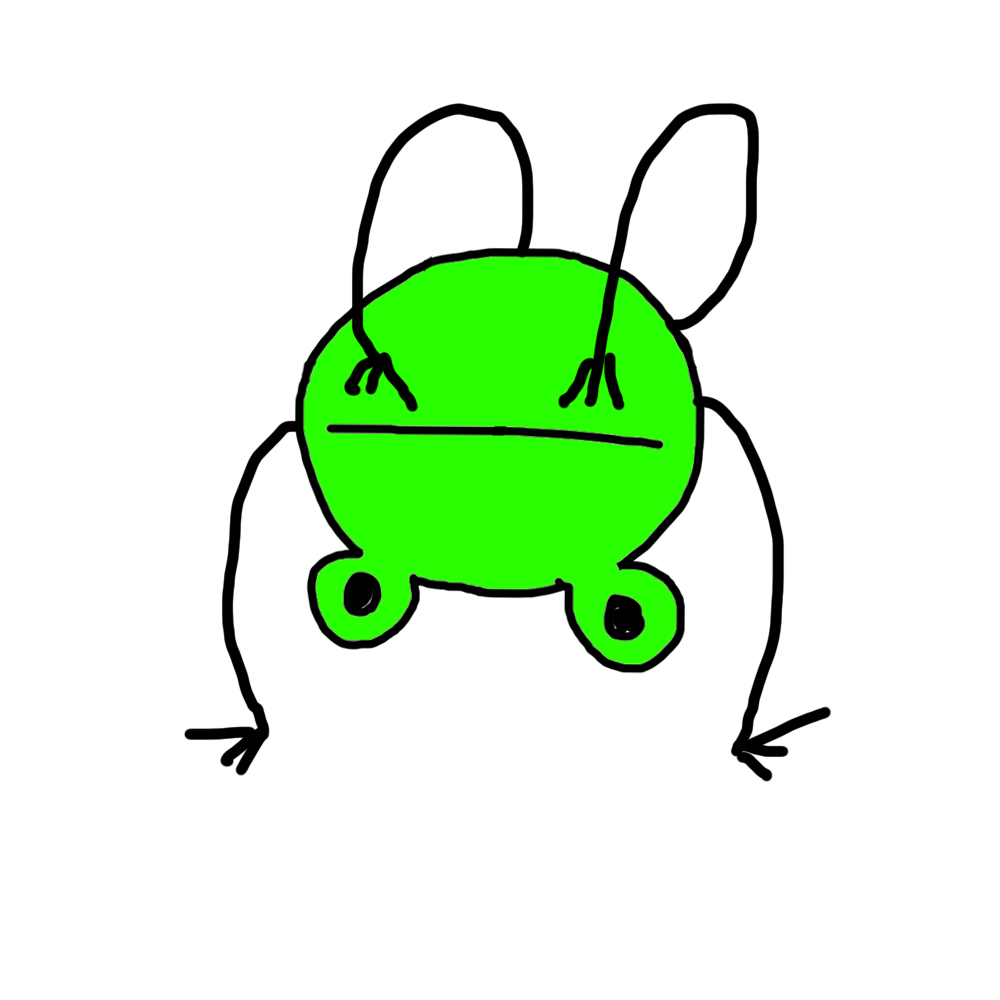 ROG memecoin meme artwork 3 - rog frog cryptocurrency community art