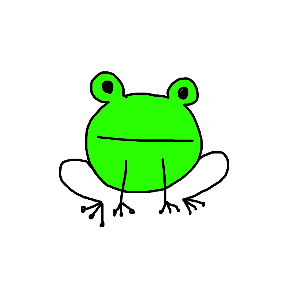 ROG memecoin meme artwork 7 - rog frog cryptocurrency community art