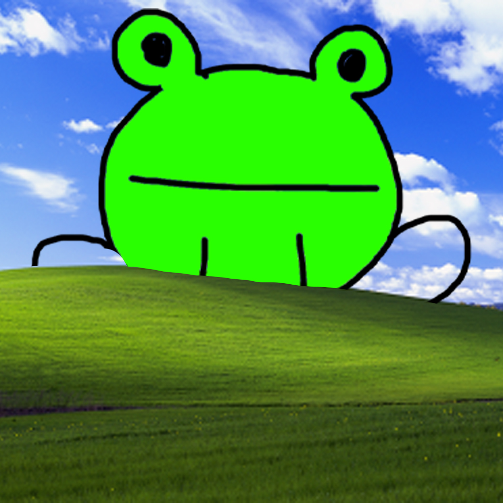 ROG memecoin meme artwork 9 - rog frog cryptocurrency community art